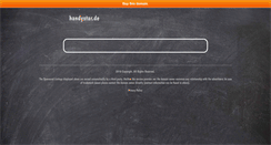 Desktop Screenshot of handystar.de